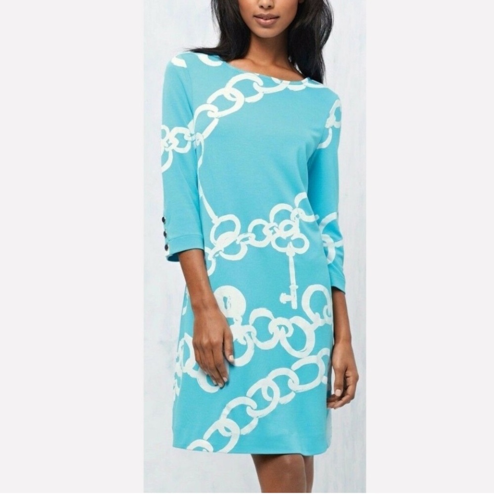 Lilly Pulitzer ~ Chain Print Jersey Dress